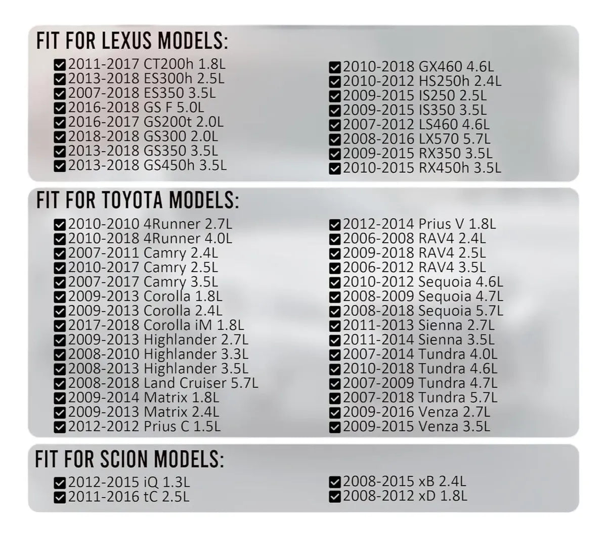 Actuador Chapa Trasero Izq Para Toyota 4runner Camry Lexus