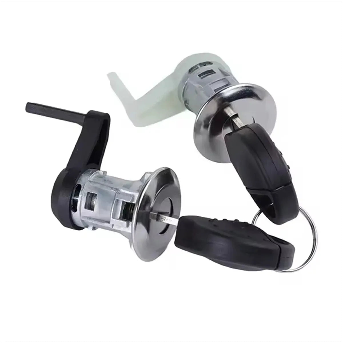 Set 2 Cilindros C/llave Puerta Delantera Para Peugeot 206