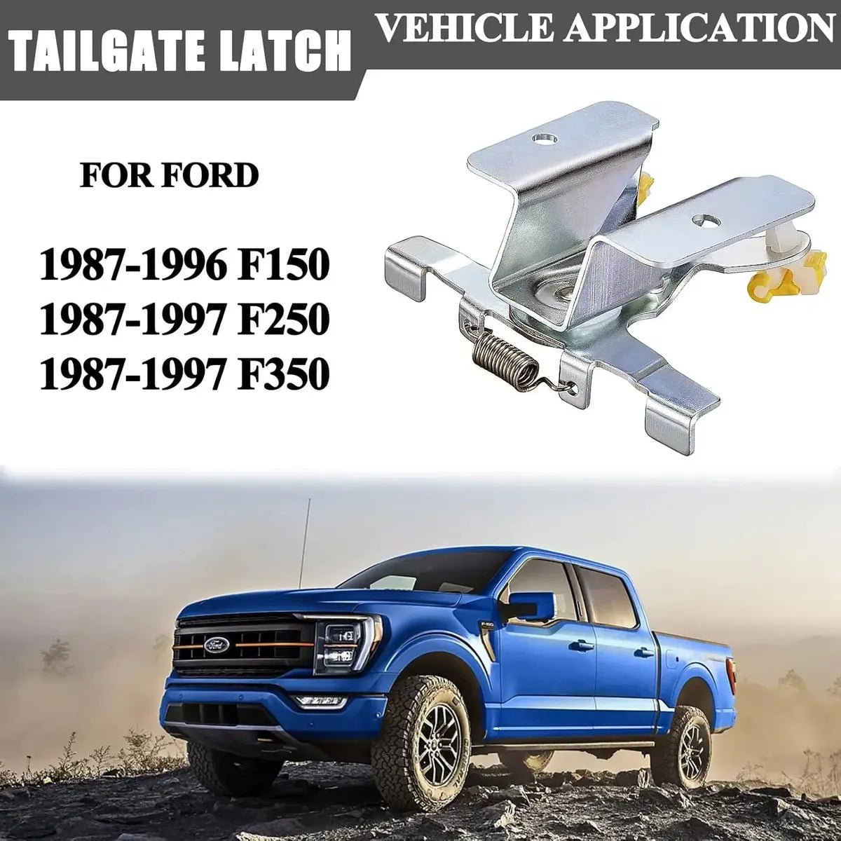 Actuador Chapa Portón Trasero Para Ford F150 F250 Ranger