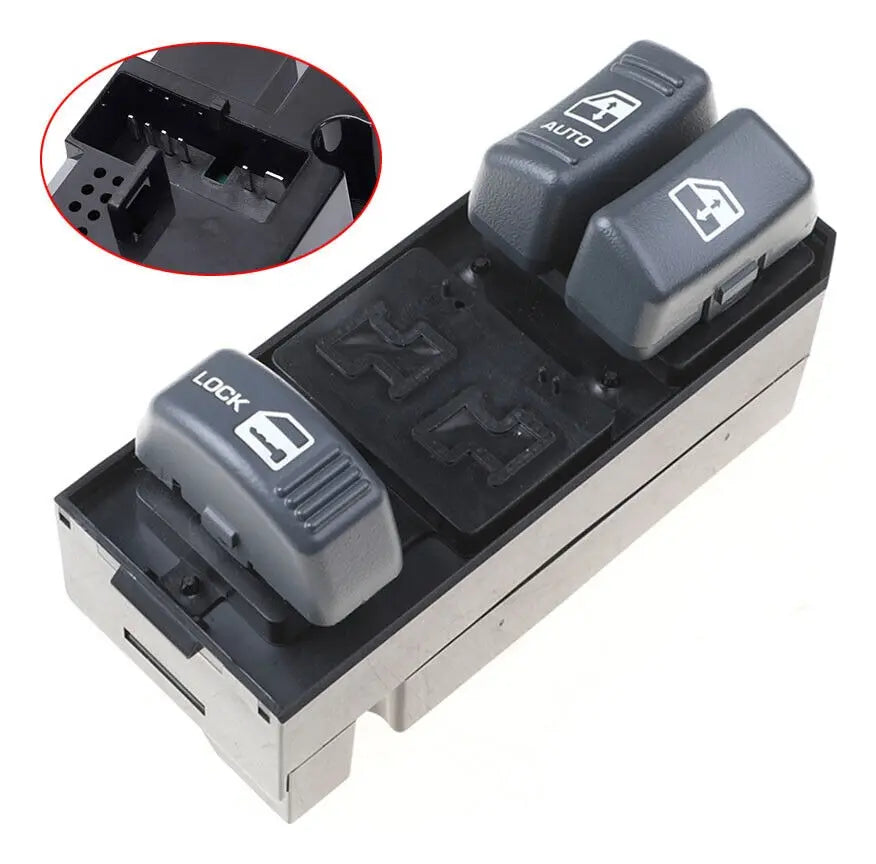 Botonera Alzavidrios Doble Chevrolet S10 Pickup 1996-2003