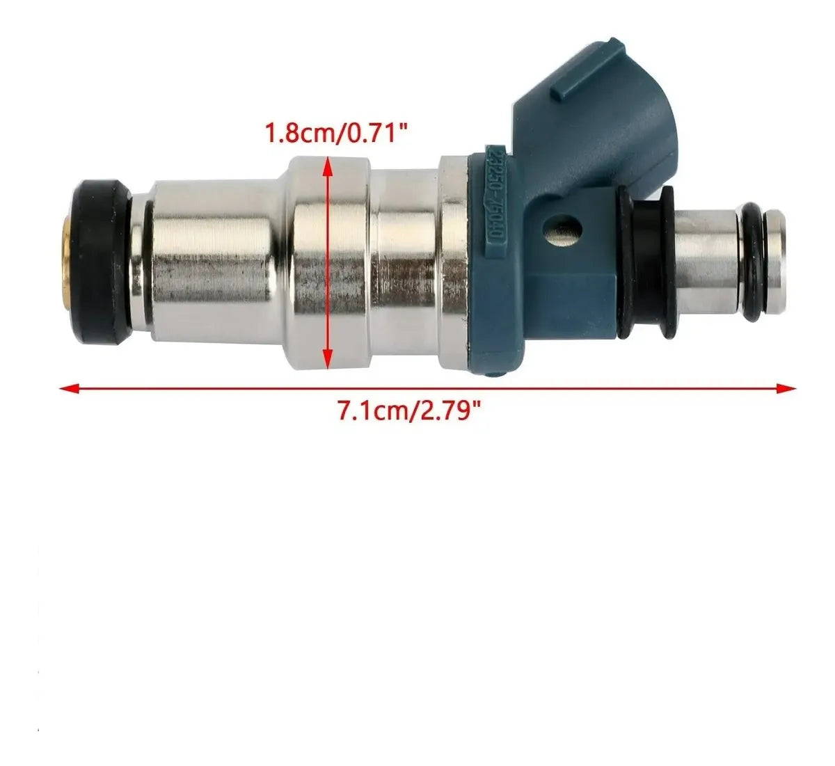 Inyector Combustible Toyota Hilux 2.4 16v 1998-2006 2rzfe