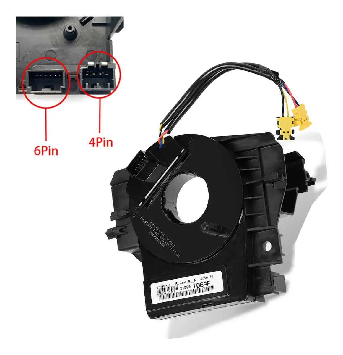 Clockspring Cinta Airbag Dodge Jeep Chrysler Sin Sensor
